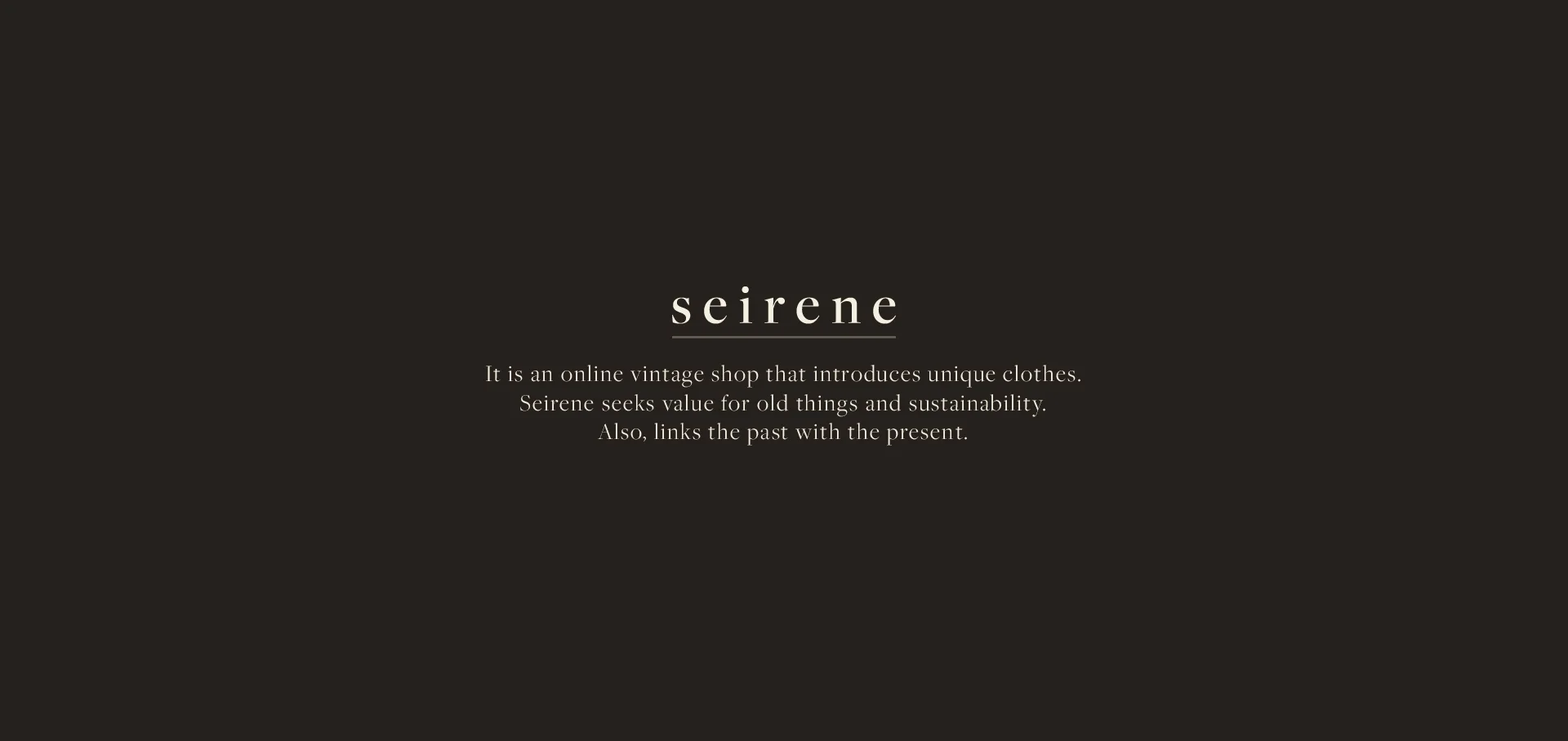 Vintage Shop, Seirene